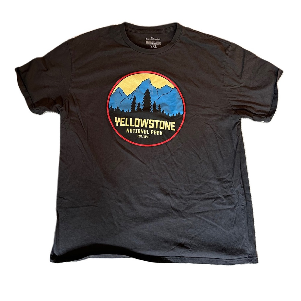 Yellow Stone, National Park, T-shirt, XXL